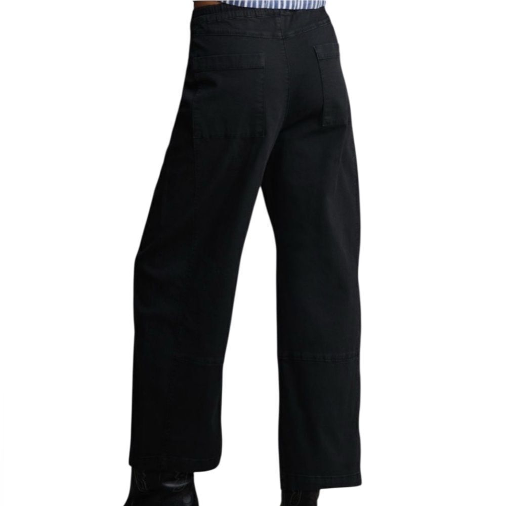 Pilcro Anthropologie Black High Rise Wide Leg Pants Size 27
